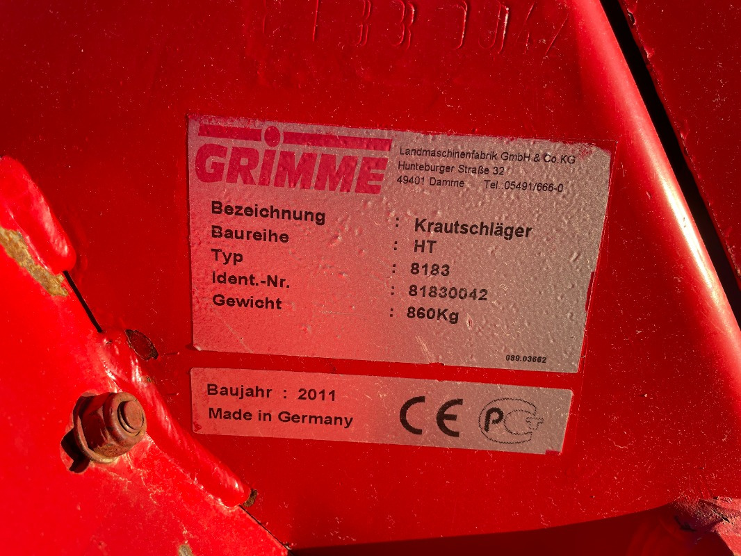 Matériel de récolte Grimme VARITRON 270 RS: photos 25