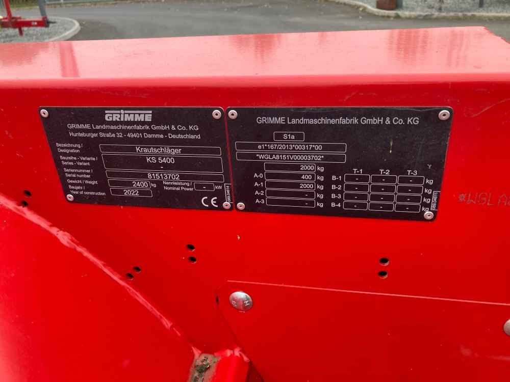 Grimme Grimme KS 5400 6 Row Potato Topper - Matériel de récolte: photos 2 Grimme Grimme KS 5400 6 Row Potato Topper - Matériel de récolte: photos 2