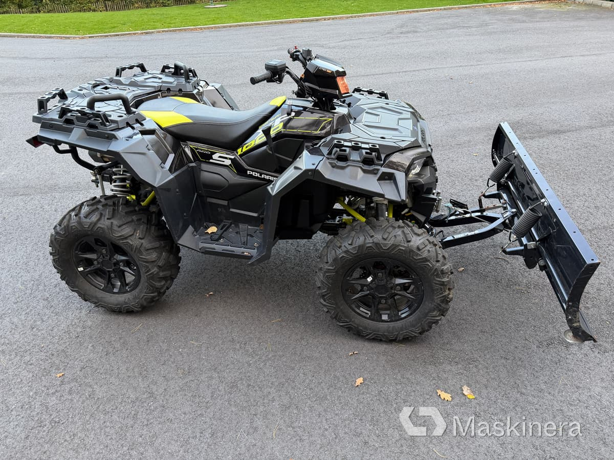 ATV Polaris Sportsman XP 1000 S med snöblad - Quadricycle: photos 4 ATV Polaris Sportsman XP 1000 S med snöblad - Quadricycle: photos 4