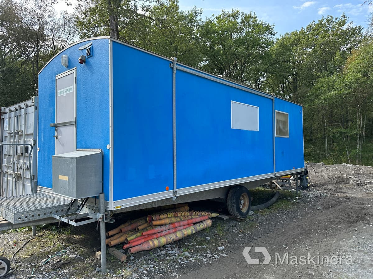 Arbetsvagn Norrlandsvagnen OMF6-30 - Conteneur comme habitat, Remorque: photos 2 Arbetsvagn Norrlandsvagnen OMF6-30 - Conteneur comme habitat, Remorque: photos 2