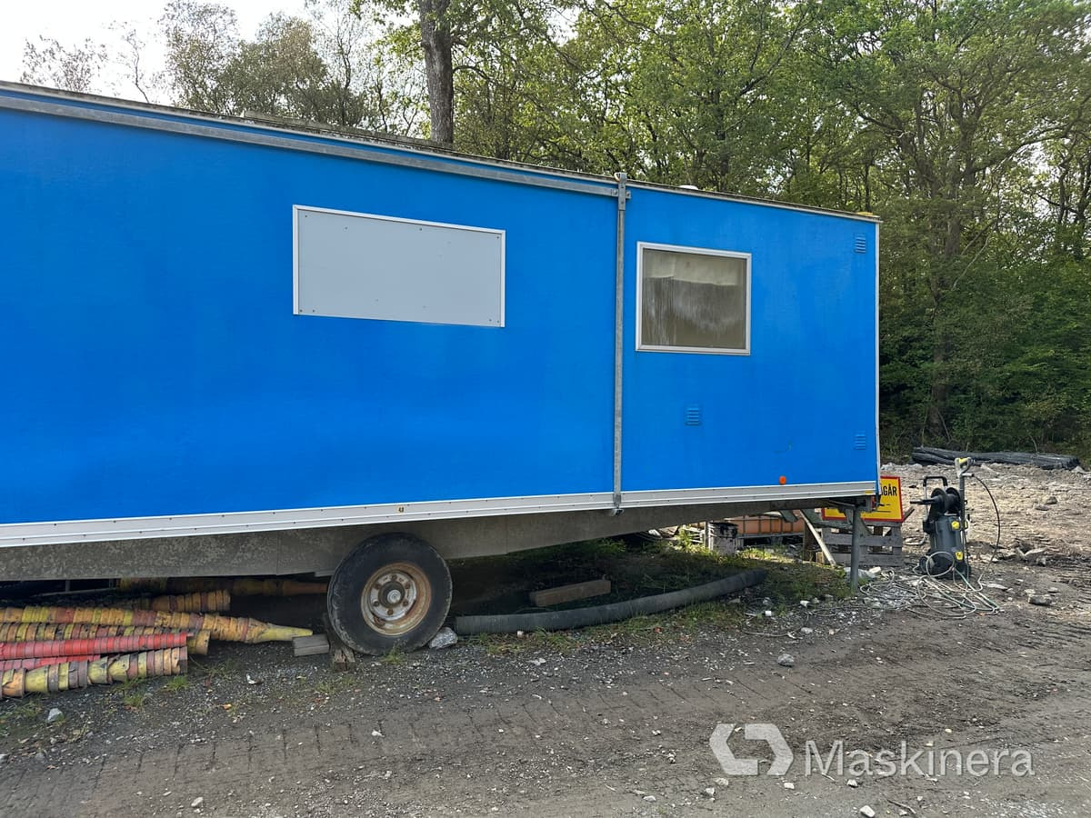 Arbetsvagn Norrlandsvagnen OMF6-30 - Conteneur comme habitat, Remorque: photos 4 Arbetsvagn Norrlandsvagnen OMF6-30 - Conteneur comme habitat, Remorque: photos 4