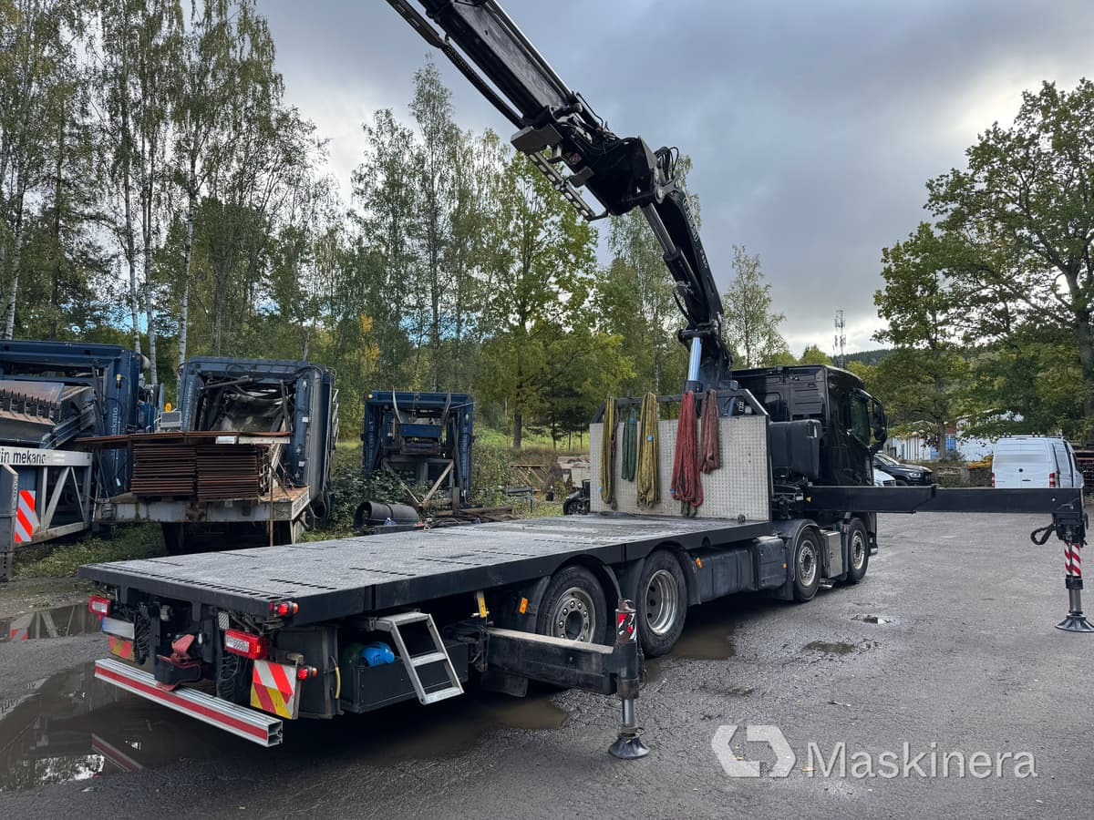 Bodbil Volvo FH 82F med Fassi F820 kran & jib - Camion plateau, Camion grue: photos 5 Bodbil Volvo FH 82F med Fassi F820 kran & jib - Camion plateau, Camion grue: photos 5