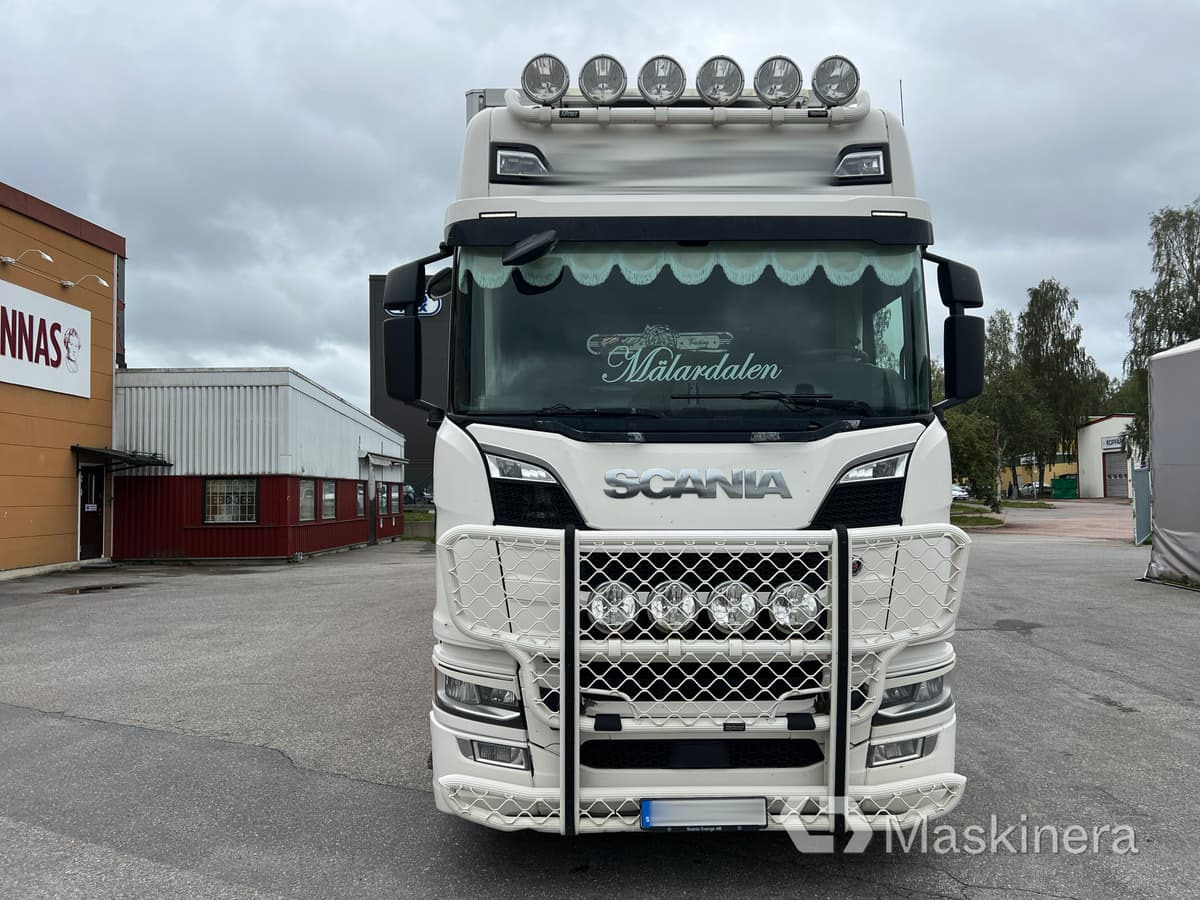 Fjärrbil Scania R580 med öppningsbar sida - Camion fourgon: photos 2 Fjärrbil Scania R580 med öppningsbar sida - Camion fourgon: photos 2