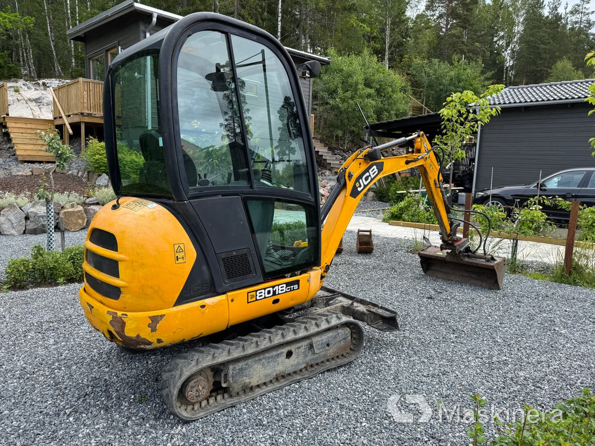 Grävmaskin JCB 8018cts - Pelle sur chenille: photos 5 Grävmaskin JCB 8018cts - Pelle sur chenille: photos 5