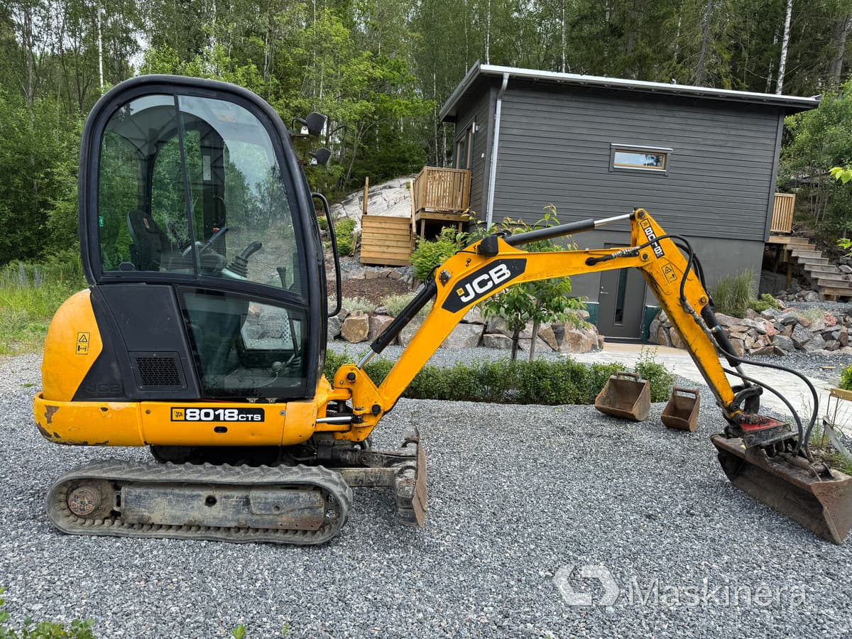 Grävmaskin JCB 8018cts - Pelle sur chenille: photos 4 Grävmaskin JCB 8018cts - Pelle sur chenille: photos 4