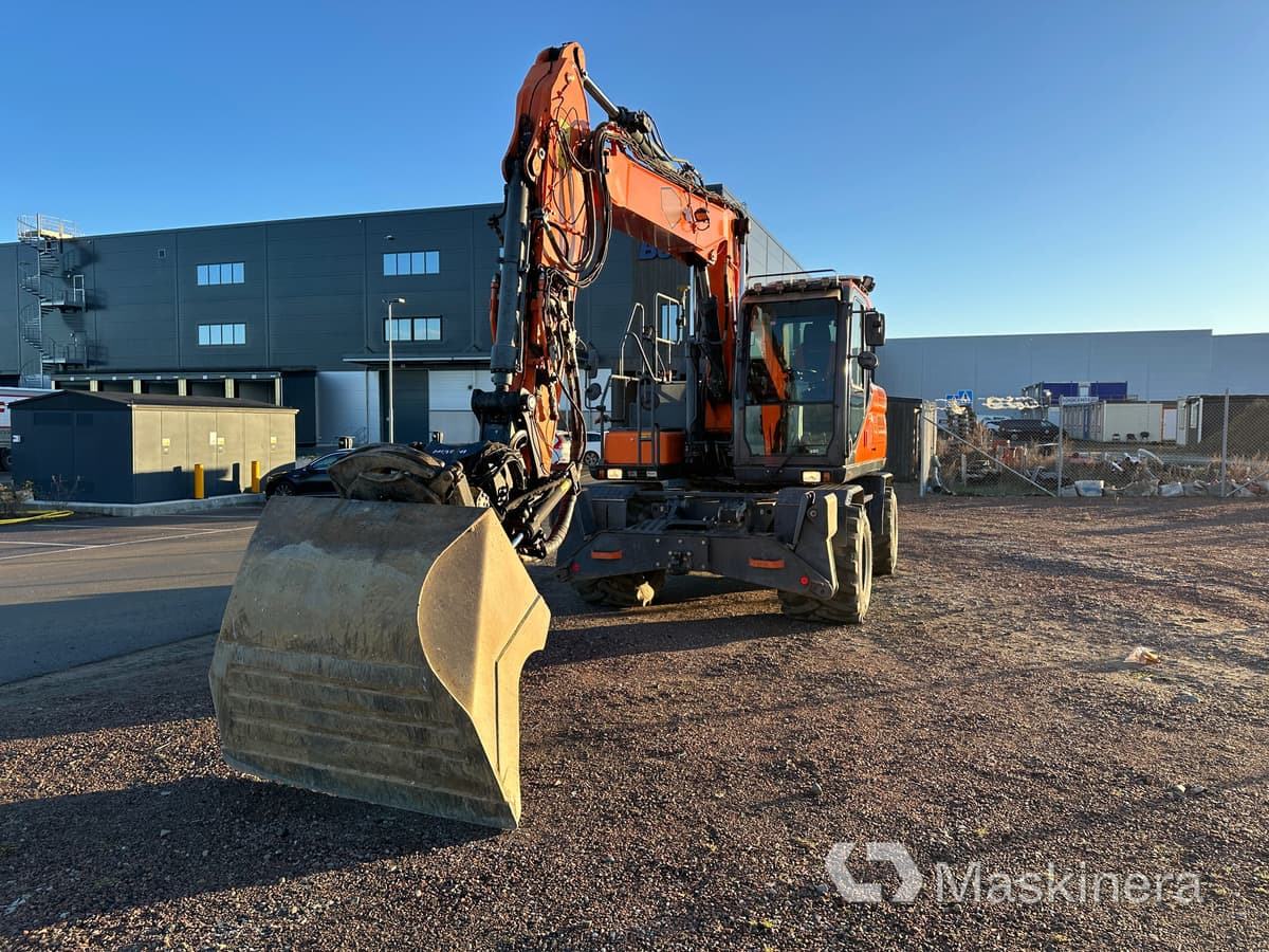 Hjulgrävare Doosan DX160W-5 - Pelle sur chenille: photos 2 Hjulgrävare Doosan DX160W-5 - Pelle sur chenille: photos 2