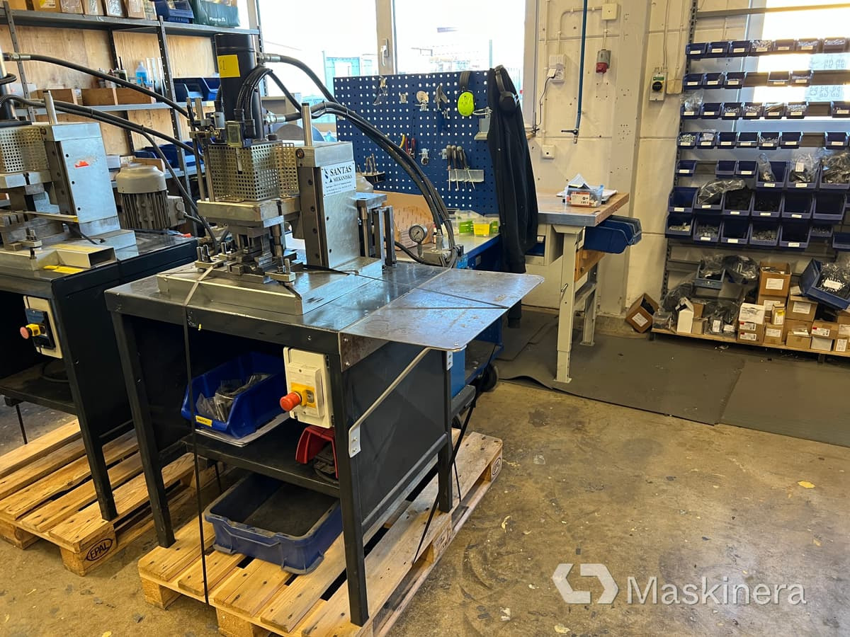 Hydraulisk press Santas Mekaniska DS88 - Machine à métaux: photos 2 Hydraulisk press Santas Mekaniska DS88 - Machine à métaux: photos 2