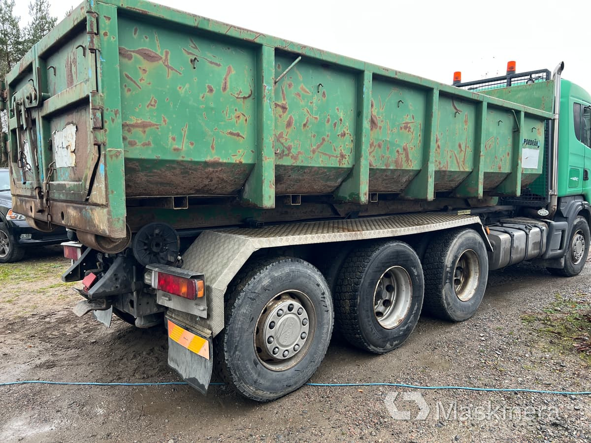 Camion ampliroll Lastväxlare Scania R124GB8X4: photos 8
