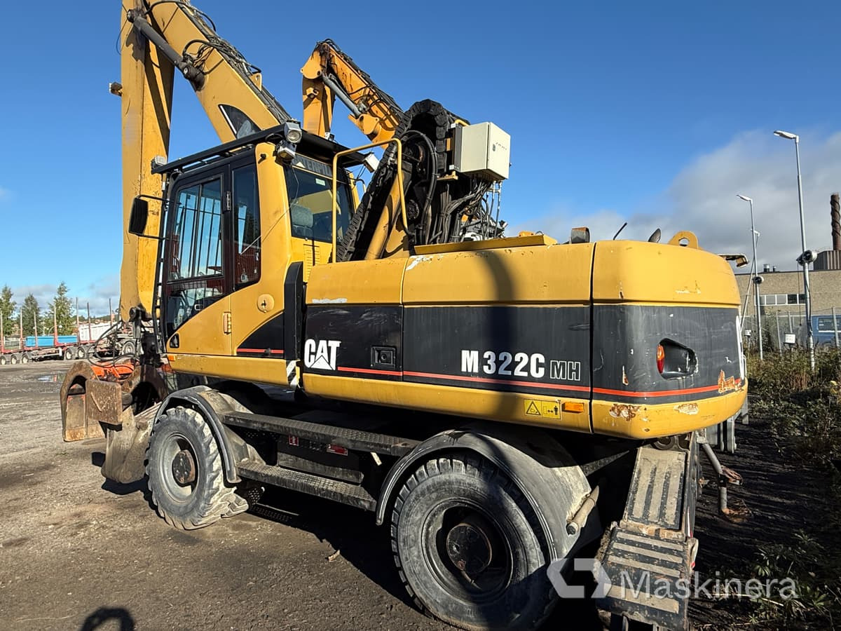 Materialhanterare Cat M322C MH - Pelle sur chenille: photos 5 Materialhanterare Cat M322C MH - Pelle sur chenille: photos 5
