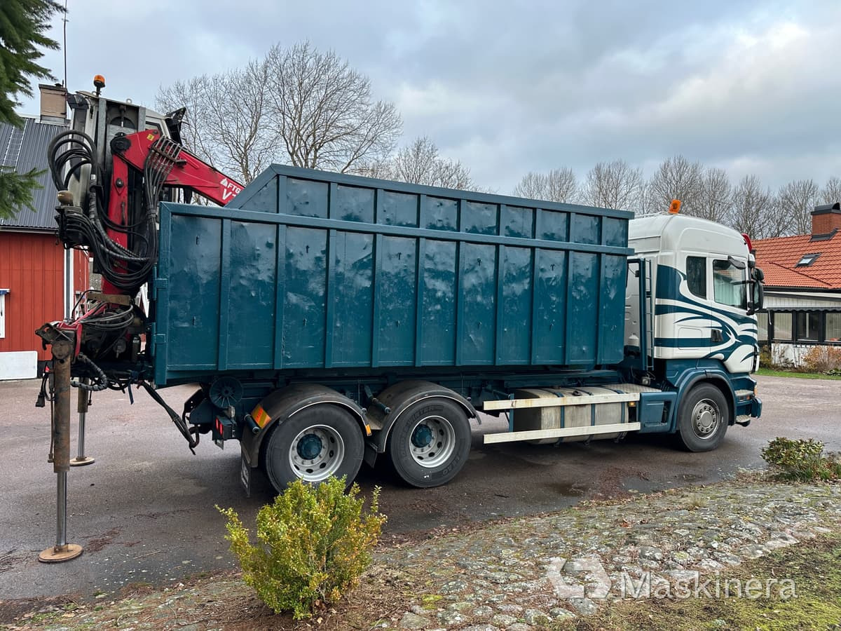 SCANIA R500LB6X4HHA Lastväxlare Scania R500 med FTG V10CX kran - Camion ampliroll: photos 5 SCANIA R500LB6X4HHA Lastväxlare Scania R500 med FTG V10CX kran - Camion ampliroll: photos 5