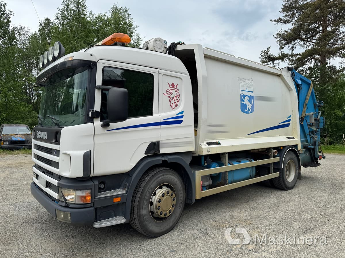 Scania P94DB 4X2 NA 230 Sopbil Scania P94DB 4X2 Baklastare - Benne à ordures ménagères: photos 1 Scania P94DB 4X2 NA 230 Sopbil Scania P94DB 4X2 Baklastare - Benne à ordures ménagères: photos 1