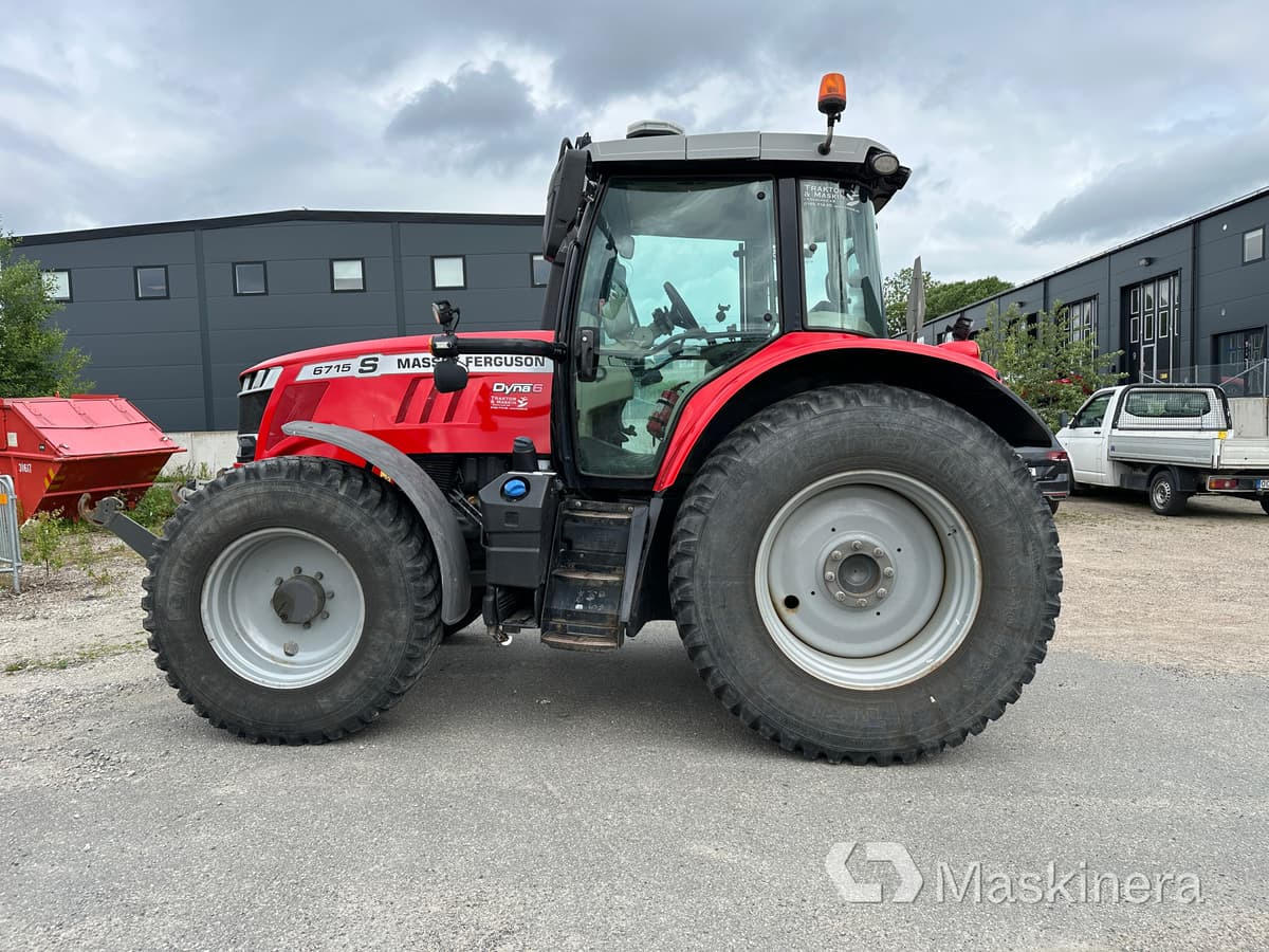 Traktor Massey Fergusson MF 6715 S + Bigab 10-14 G2 - Tracteur agricole: photos 2 Traktor Massey Fergusson MF 6715 S + Bigab 10-14 G2 - Tracteur agricole: photos 2