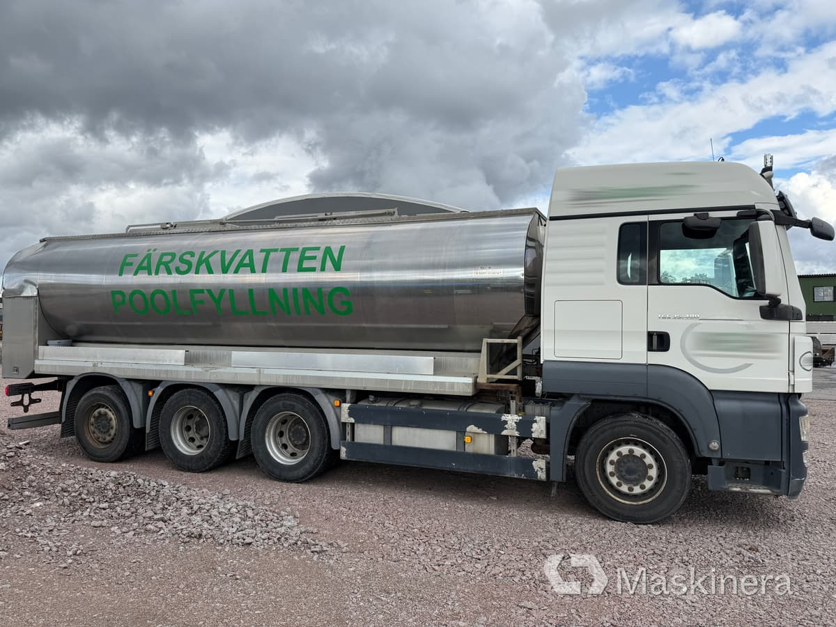 Vatten/Tankbil Man TGS 35.480 8X4-4 BL - Camion citerne: photos 4 Vatten/Tankbil Man TGS 35.480 8X4-4 BL - Camion citerne: photos 4