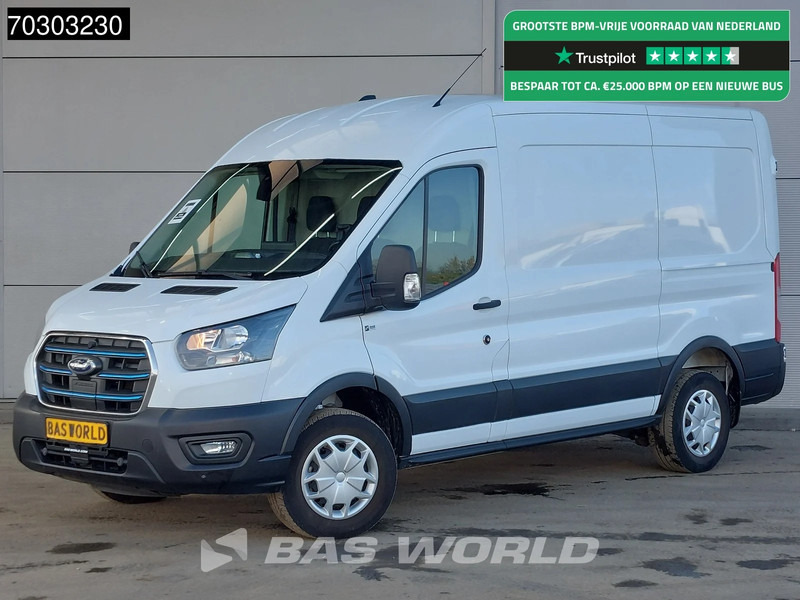 Ford E-Transit 390 Elektrisch 75kWh 334km WLTP BEV Snelladen L2H2 Navi Airco Cruise Camera Parkeersensoren v+a L2 Airco Cruise control - Fourgon utilitaire, Utilitaire électrique: photos 1 Ford E-Transit 390 Elektrisch 75kWh 334km WLTP BEV Snelladen L2H2 Navi Airco Cruise Camera Parkeersensoren v+a L2 Airco Cruise control - Fourgon utilitaire, Utilitaire électrique: photos 1