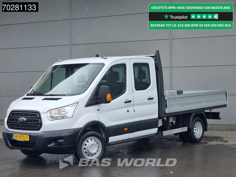 Ford Transit 155PK Open Laadbak Dubbel Cabine Dubbellucht 3,5t Trekhaak Airco Cruise Pritsche Pickup Open Box 2m3 Airco Dubbel cabine Trekhaa - Fourgon plateau: photos 1 Ford Transit 155PK Open Laadbak Dubbel Cabine Dubbellucht 3,5t Trekhaak Airco Cruise Pritsche Pickup Open Box 2m3 Airco Dubbel cabine Trekhaa - Fourgon plateau: photos 1