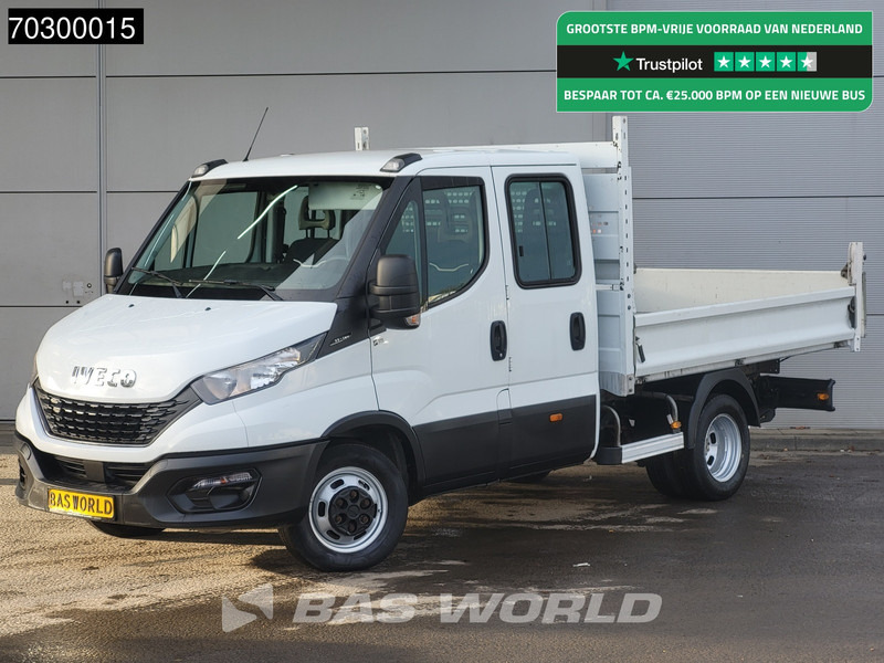 Iveco Daily 35C14 Dubbel Cabine Kipper Dubbellucht 3,5t Trekhaak Airco Cruise Euro6 Tipper Benne Kieper Airco Trekhaak Cruise control - Utilitaire benne: photos 1 Iveco Daily 35C14 Dubbel Cabine Kipper Dubbellucht 3,5t Trekhaak Airco Cruise Euro6 Tipper Benne Kieper Airco Trekhaak Cruise control - Utilitaire benne: photos 1