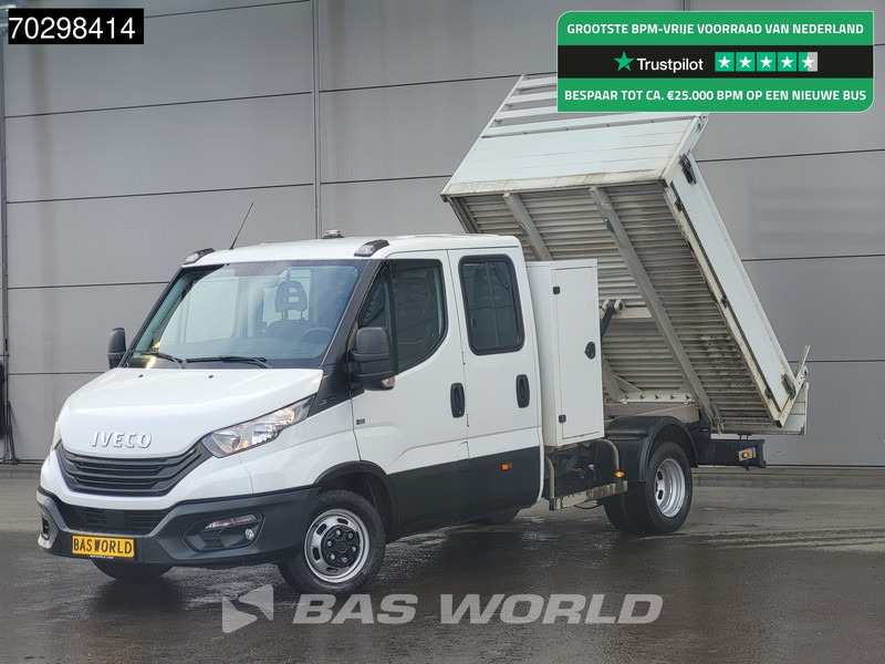 Iveco Daily 35C14 Kipper met Kist Dubbel Cabine 3,5t Trekhaak Dubbellucht Airco Cruise Euro6 Tipper Benne Kieper Airco Trekhaak Cruise contr - Utilitaire benne: photos 1 Iveco Daily 35C14 Kipper met Kist Dubbel Cabine 3,5t Trekhaak Dubbellucht Airco Cruise Euro6 Tipper Benne Kieper Airco Trekhaak Cruise contr - Utilitaire benne: photos 1