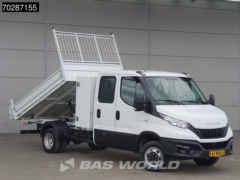 Iveco Daily 35C16 3.0L Kipper met Kist Dubbel Cabine Dubbellucht 3,5t Trekhaak Airco Euro6 Tipper Benne Kieper 2m3 Airco Trekhaak - Utilitaire benne: photos 3 Iveco Daily 35C16 3.0L Kipper met Kist Dubbel Cabine Dubbellucht 3,5t Trekhaak Airco Euro6 Tipper Benne Kieper 2m3 Airco Trekhaak - Utilitaire benne: photos 3