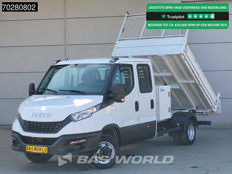 Iveco Daily 35C16 Kipper Dubbel Cabine met Kist Dubbellucht 3,5t Trekhaak Airco Cruise Navi Camera Euro6 Tipper Benne Kieper Airco Dubbel ca - Utilitaire benne: photos 1 Iveco Daily 35C16 Kipper Dubbel Cabine met Kist Dubbellucht 3,5t Trekhaak Airco Cruise Navi Camera Euro6 Tipper Benne Kieper Airco Dubbel ca - Utilitaire benne: photos 1