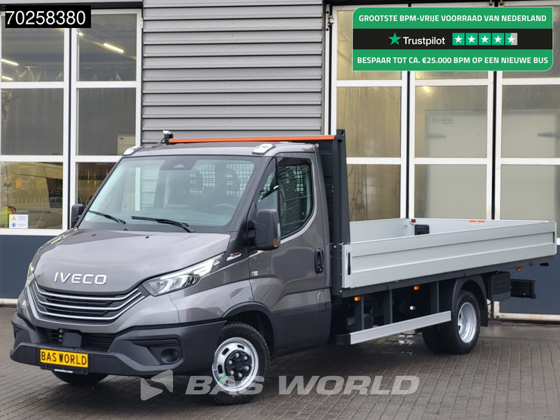 Iveco Daily 35C21 3.0 210PK 2025model Open laadbak CarPlay ACC LED 3,5T Trekvermogen Pritsche Pickup Airco - Fourgon plateau: photos 1 Iveco Daily 35C21 3.0 210PK 2025model Open laadbak CarPlay ACC LED 3,5T Trekvermogen Pritsche Pickup Airco - Fourgon plateau: photos 1