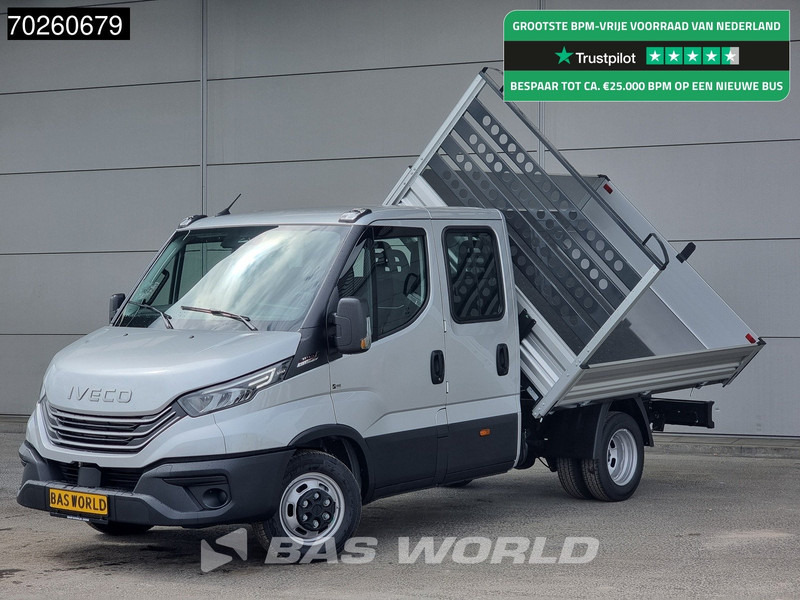 Iveco Daily 35C21 3 zijdige Kipper Dubbel Cabine 210PK 3.0L Dubbellucht Airco Cruise LED Camera Tipper Benne Kieper 2m3 Airco - Utilitaire benne: photos 1 Iveco Daily 35C21 3 zijdige Kipper Dubbel Cabine 210PK 3.0L Dubbellucht Airco Cruise LED Camera Tipper Benne Kieper 2m3 Airco - Utilitaire benne: photos 1
