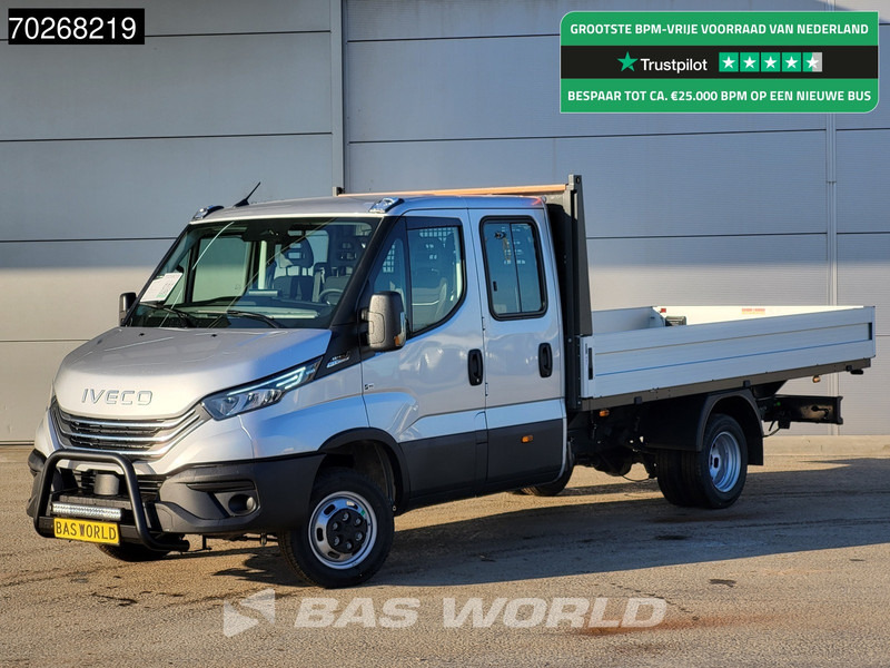 Iveco Daily 35C21 Automaat 2025model Open laadbak Dubbel Cabine CarPlay ACC LED 3,5T Trekvermogen Pritsche Pickup Airco Dubbel cabine - Fourgon plateau: photos 1 Iveco Daily 35C21 Automaat 2025model Open laadbak Dubbel Cabine CarPlay ACC LED 3,5T Trekvermogen Pritsche Pickup Airco Dubbel cabine - Fourgon plateau: photos 1