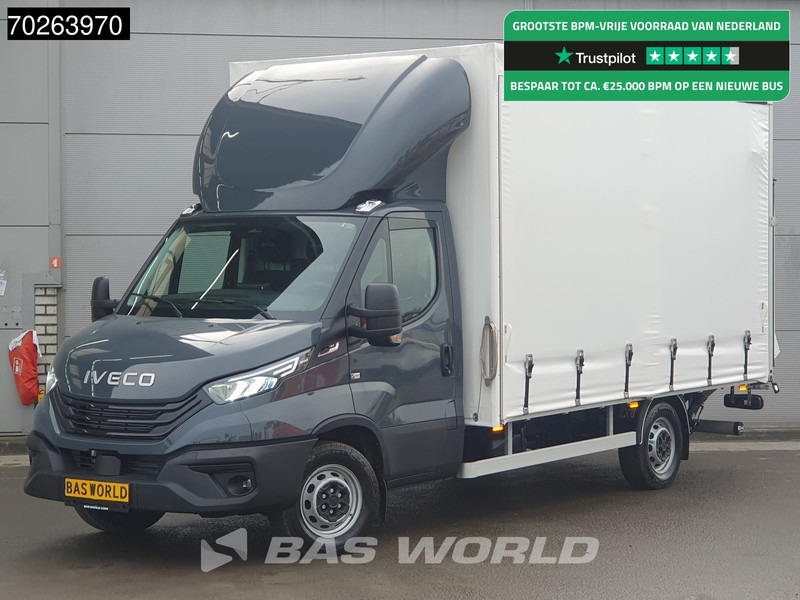 Iveco Daily 35S18 3.0L Automaat Schuifzeilen met Laadklep ACC Navi Bakwagen Schuifzeil Zeilen Koffer Meubelbak 22m3 Airco - Utilitaire plateau baché: photos 1 Iveco Daily 35S18 3.0L Automaat Schuifzeilen met Laadklep ACC Navi Bakwagen Schuifzeil Zeilen Koffer Meubelbak 22m3 Airco - Utilitaire plateau baché: photos 1