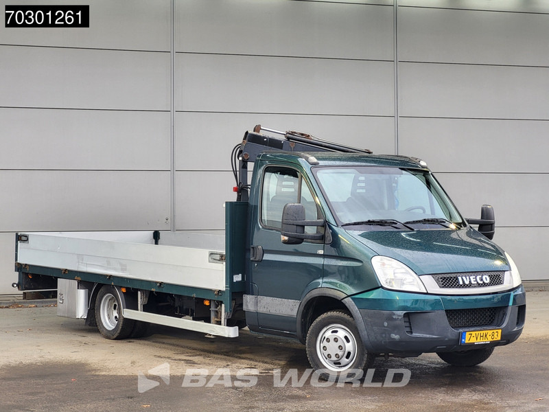Fourgon plateau Iveco Daily 40C18 3.0L Kraanwagen Open Laadbak Hyya 017T 1320KG 3,5t Trekhaak Airco 180PK Kraan Cran Kranwagen Crane Pritsche Pickup Open Bo: photos 7
