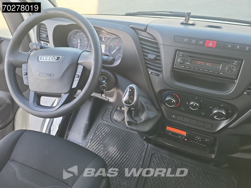 Fourgon plateau Iveco Daily 50C17 3.0L Automaat DC Open laadbak Kraan Hiab 017T-2 Airco APK 10-2025 Pickup Crane Kraanwagen Pritsche Airco Dubbel cabine: photos 12