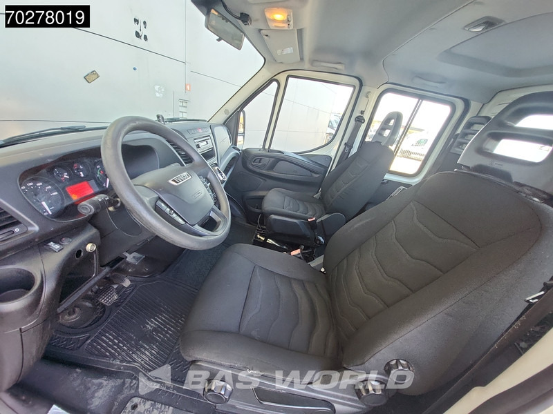 Fourgon plateau Iveco Daily 50C17 3.0L Automaat DC Open laadbak Kraan Hiab 017T-2 Airco APK 10-2025 Pickup Crane Kraanwagen Pritsche Airco Dubbel cabine: photos 13