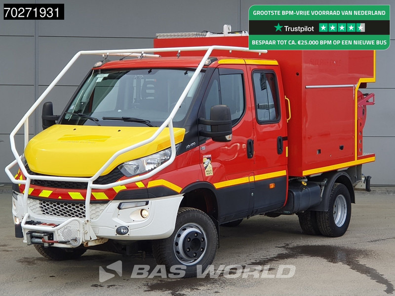 Iveco Daily 70C17 4x4 Achleitner Firetruck Brandweerwagen AWD Allrad Camper 1200liter Airco Dubbel cabine Trekhaak Cruise control - Ambulance: photos 1 Iveco Daily 70C17 4x4 Achleitner Firetruck Brandweerwagen AWD Allrad Camper 1200liter Airco Dubbel cabine Trekhaak Cruise control - Ambulance: photos 1