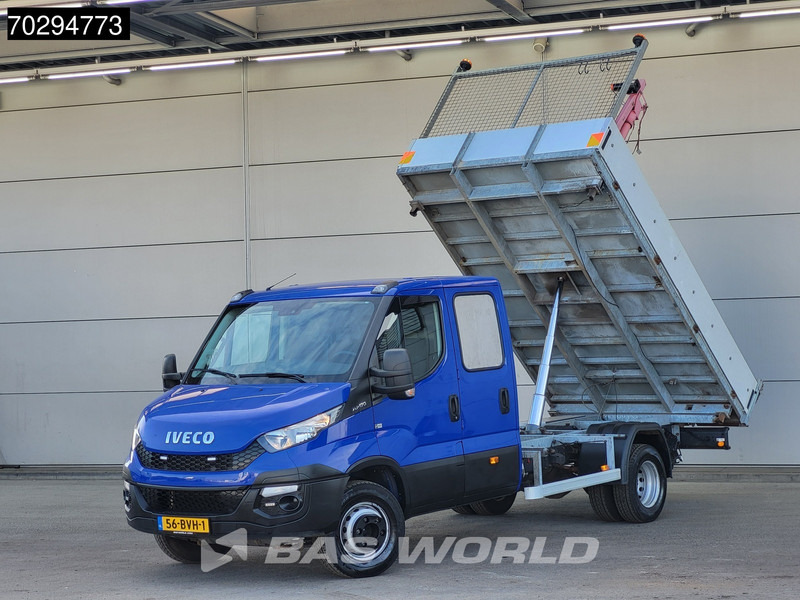 Iveco Daily 70C17 Drie-Zijdige 3.0L Kipper 7-tons Kraan Dubbellucht 170PK 3,5t Trekhaak Airco Tipper Benne Kieper Kraanwagen Crane Kranwagen - Utilitaire benne: photos 3 Iveco Daily 70C17 Drie-Zijdige 3.0L Kipper 7-tons Kraan Dubbellucht 170PK 3,5t Trekhaak Airco Tipper Benne Kieper Kraanwagen Crane Kranwagen - Utilitaire benne: photos 3
