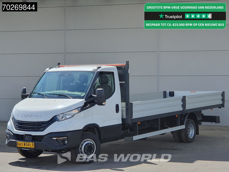 Iveco Daily 70C18 3.0L Automaat 525cm Open laadbak XXL Trekhaak ACC Navi Airco Pickup Pritsche Airco Trekhaak - Fourgon plateau: photos 1 Iveco Daily 70C18 3.0L Automaat 525cm Open laadbak XXL Trekhaak ACC Navi Airco Pickup Pritsche Airco Trekhaak - Fourgon plateau: photos 1