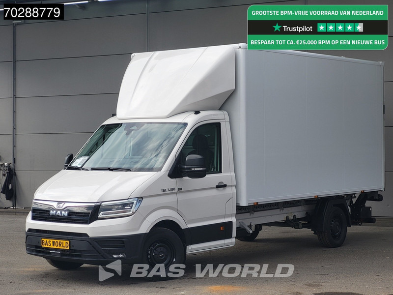 MAN TGE 3.180 Automaat Laadklep Bakwagen 2025 Facelift Navi LED Airco Cruise Euro6 Meubelbak Koffer 21m3 Airco Cruise control - Fourgon grand volume: photos 1 MAN TGE 3.180 Automaat Laadklep Bakwagen 2025 Facelift Navi LED Airco Cruise Euro6 Meubelbak Koffer 21m3 Airco Cruise control - Fourgon grand volume: photos 1