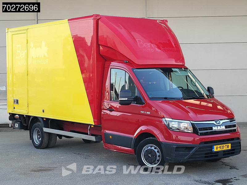 Fourgon grand volume MAN TGE 5.180 Automaat Laadklep Zijdeur Bakwagen 180PK Lat om Lat Airco Cruise Meubelbak Koffer 22m3 Airco Cruise control: photos 9