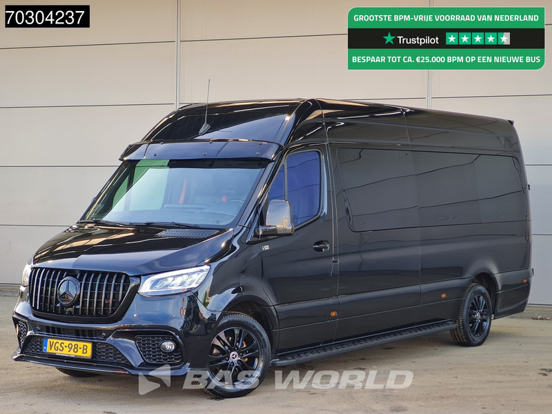 Mercedes-Benz Sprinter 319 CDI V6 3L Automaat Black Edition L3H2 190PK Trekhaak LED Navi Airco Cruise Camera Parkeersensoren v+a 10inch MBUX CarPlay Le - Fourgon utilitaire: photos 1 Mercedes-Benz Sprinter 319 CDI V6 3L Automaat Black Edition L3H2 190PK Trekhaak LED Navi Airco Cruise Camera Parkeersensoren v+a 10inch MBUX CarPlay Le - Fourgon utilitaire: photos 1