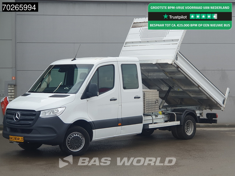 Utilitaire benne Mercedes-Benz Sprinter 514 CDI Automaat Dubbel Cabine Kipper 3.5t trekhaak Airco Cruise Tipper Benne Airco Dubbel cabine Trekhaak Cruise control: photos 1