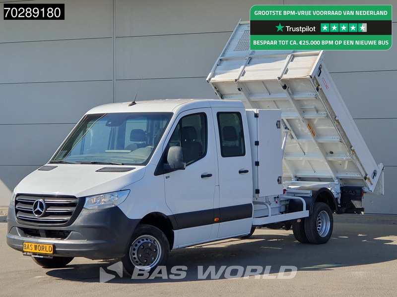Mercedes-Benz Sprinter 514 CDI Open Laadbak met Kist Dubbel Cabine Dubbellucht 3,5t Trekhaak Airco Cruise Euro6 Pritsche Pickup Open Box 2m3 Airco Trek - Fourgon plateau: photos 1 Mercedes-Benz Sprinter 514 CDI Open Laadbak met Kist Dubbel Cabine Dubbellucht 3,5t Trekhaak Airco Cruise Euro6 Pritsche Pickup Open Box 2m3 Airco Trek - Fourgon plateau: photos 1
