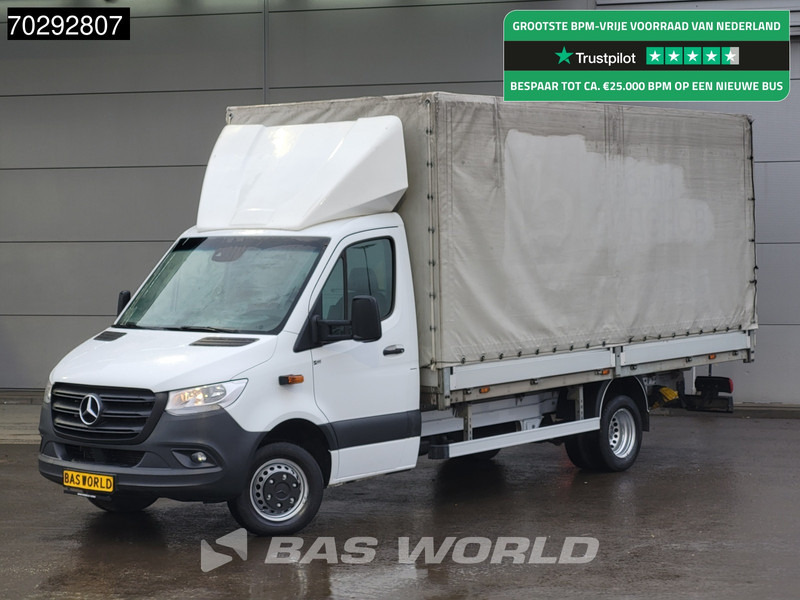 Mercedes-Benz Sprinter 519 CDI 3.0L V6 Automaat 484cm Dubbellucht Huif Bakwagen 190PK Airco Cruise Euro6 Meubelbak Koffer Airco Cruise control - Utilitaire plateau baché: photos 1 Mercedes-Benz Sprinter 519 CDI 3.0L V6 Automaat 484cm Dubbellucht Huif Bakwagen 190PK Airco Cruise Euro6 Meubelbak Koffer Airco Cruise control - Utilitaire plateau baché: photos 1