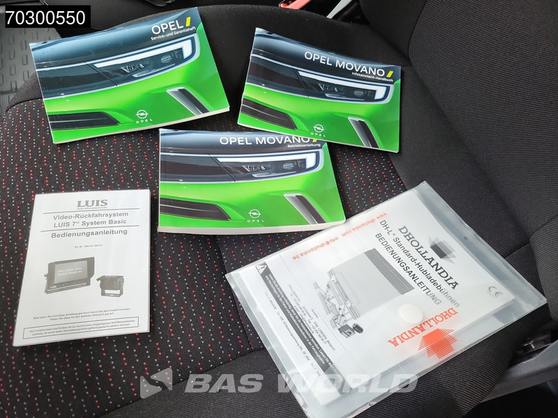 Fourgon grand volume Opel Movano 140PK Laadklep Bakwagen Airco Cruise Camera Euro6 Meubelbak Koffer Airco Cruise control: photos 16