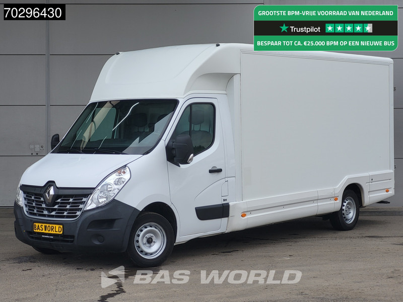 Renault Master 145PK 456cm Bakwagen Achterdeuren Airco Cruise Euro6 Meubelbak Koffer Airco Cruise control - Fourgon grand volume: photos 1 Renault Master 145PK 456cm Bakwagen Achterdeuren Airco Cruise Euro6 Meubelbak Koffer Airco Cruise control - Fourgon grand volume: photos 1