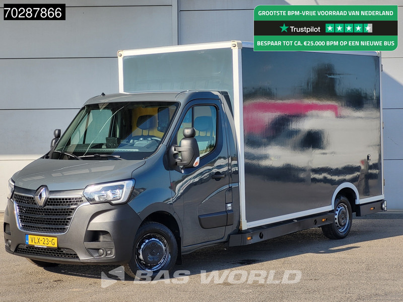 Renault Master 150PK Bakwagen Airco Cruise Luchtvering Meubelbak Plancher Verkoopwagen Foodtruck Paardenwagen 18m3 Airco Cruise control - Fourgon grand volume: photos 1 Renault Master 150PK Bakwagen Airco Cruise Luchtvering Meubelbak Plancher Verkoopwagen Foodtruck Paardenwagen 18m3 Airco Cruise control - Fourgon grand volume: photos 1