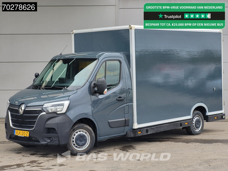 Renault Master 150PK Bakwagen Airco Cruise Luchtvering Meubelbak Plancher Verkoopwagen Foodtruck Paardenwagen 18m3 Airco Cruise control - Fourgon grand volume: photos 1 Renault Master 150PK Bakwagen Airco Cruise Luchtvering Meubelbak Plancher Verkoopwagen Foodtruck Paardenwagen 18m3 Airco Cruise control - Fourgon grand volume: photos 1