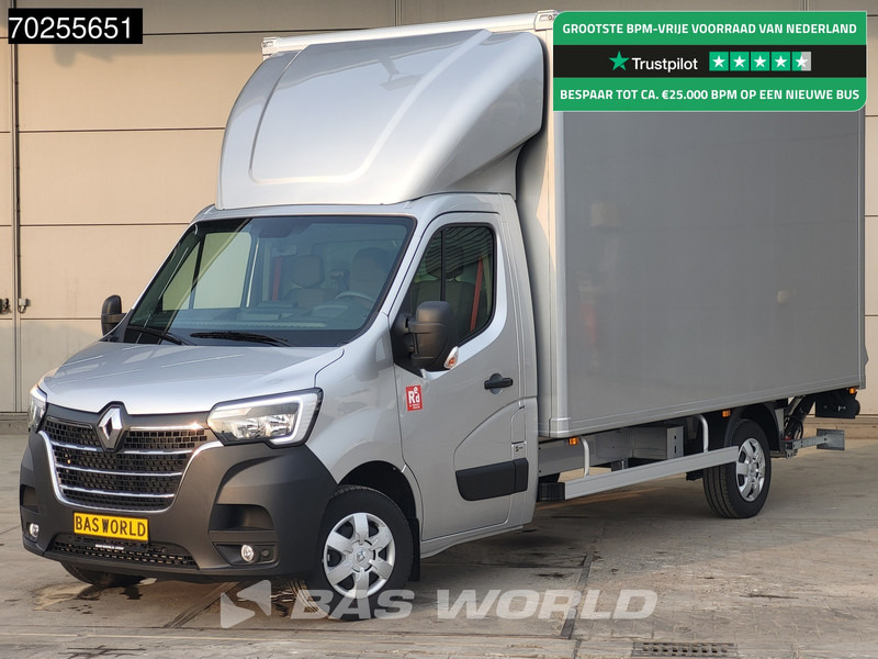 Renault Master 165PK Laadklep Bakwagen Zijdeur Navi Cruise Airco Meubelbak Koffer 21m3 Airco Cruise control - Fourgon grand volume: photos 1 Renault Master 165PK Laadklep Bakwagen Zijdeur Navi Cruise Airco Meubelbak Koffer 21m3 Airco Cruise control - Fourgon grand volume: photos 1
