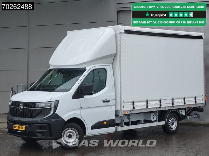 Renault Master 170pk Schuifzeilen met Laadklep 2025 Model LED Carplay Airco Cruise Schuifzeil Zeilen Koffer Meubelbak 21m3 Airco Cruise control - Utilitaire plateau baché: photos 1 Renault Master 170pk Schuifzeilen met Laadklep 2025 Model LED Carplay Airco Cruise Schuifzeil Zeilen Koffer Meubelbak 21m3 Airco Cruise control - Utilitaire plateau baché: photos 1