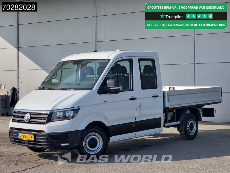 Volkswagen Crafter 102pk Open Laadbak Dubbel Cabine Trekhaak Airco Cruise Camera Euro6 Pritsche Open Box Pickup Airco Dubbel cabine Trekhaak Cruise - Fourgon plateau: photos 1 Volkswagen Crafter 102pk Open Laadbak Dubbel Cabine Trekhaak Airco Cruise Camera Euro6 Pritsche Open Box Pickup Airco Dubbel cabine Trekhaak Cruise - Fourgon plateau: photos 1