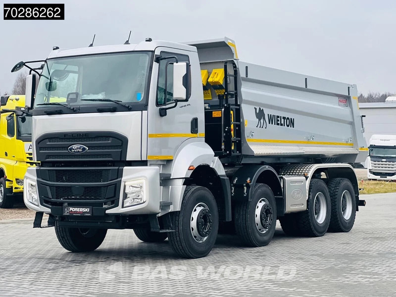 Ford F-Line 4145 8X4 NEW! 18m3 Wielton Tipper Steelsuspension Automatic Navi Euro 6 - Camion benne: photos 5 Ford F-Line 4145 8X4 NEW! 18m3 Wielton Tipper Steelsuspension Automatic Navi Euro 6 - Camion benne: photos 5