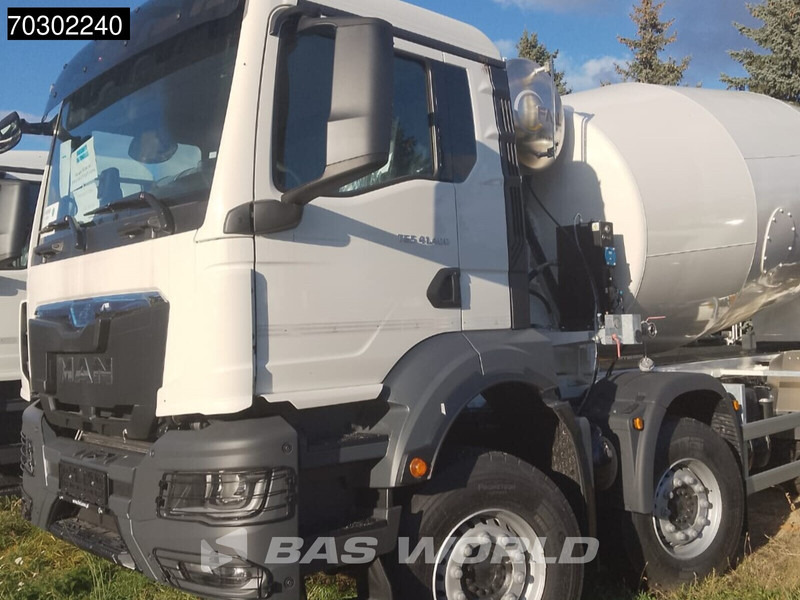 MAN TGS 41.400 8X4 12m3 FML mixer Steelsuspension Manual Airco EURO 2 - Camion malaxeur: photos 2 MAN TGS 41.400 8X4 12m3 FML mixer Steelsuspension Manual Airco EURO 2 - Camion malaxeur: photos 2