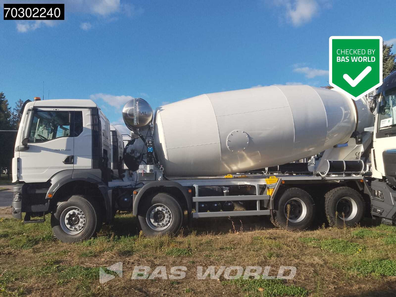 MAN TGS 41.400 8X4 12m3 FML mixer Steelsuspension Manual Airco EURO 2 - Camion malaxeur: photos 1 MAN TGS 41.400 8X4 12m3 FML mixer Steelsuspension Manual Airco EURO 2 - Camion malaxeur: photos 1