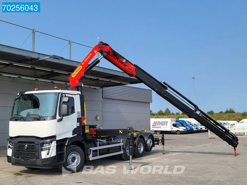 Renault C 480 8X4 NEW! Palfinger PK33002 Kran Crane + 22tons Pallift EURO 6 - Camion ampliroll, Camion grue: photos 5 Renault C 480 8X4 NEW! Palfinger PK33002 Kran Crane + 22tons Pallift EURO 6 - Camion ampliroll, Camion grue: photos 5